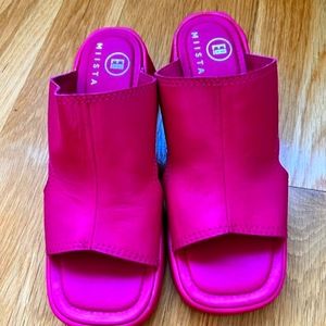Mules MIISTA pink new size 39/us8,5